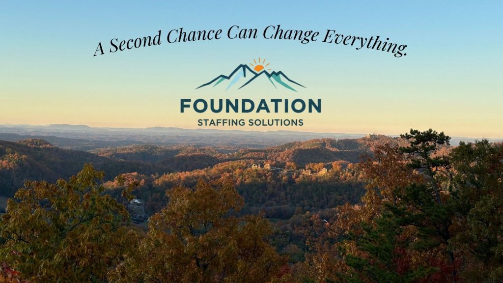 Brighter futures start with a second chance, a message from the local staffing agency.